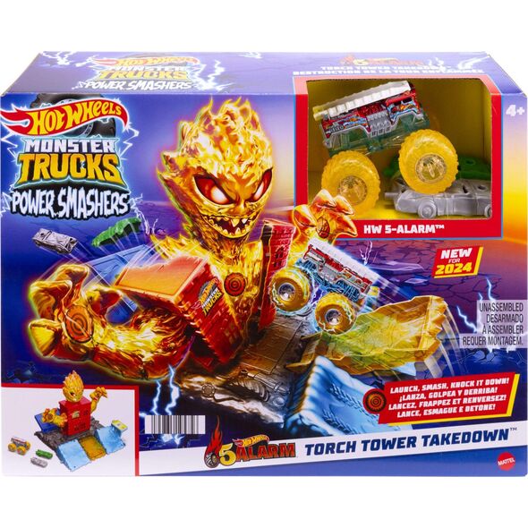Mattel HW MT 5 ALARM WIEZA OGNIA HTP39 PUD2