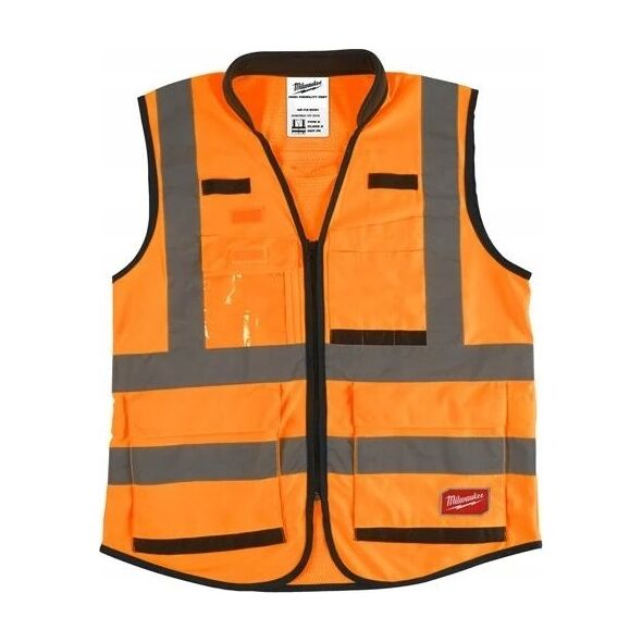 Milwaukee MILWAUKEE KAMIZELKA ODBLASKOWA POMARAŃCZOWA 2XL/3XL PREMIUM