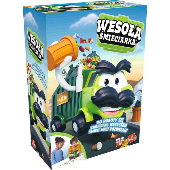 Goliath GOLIATH Wesoła Śmieciarka gra 322455