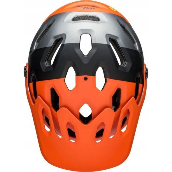 Bell Kask full face BELL SUPER 3R MIPS matte orange black roz. S (52–56 cm) (NEW)