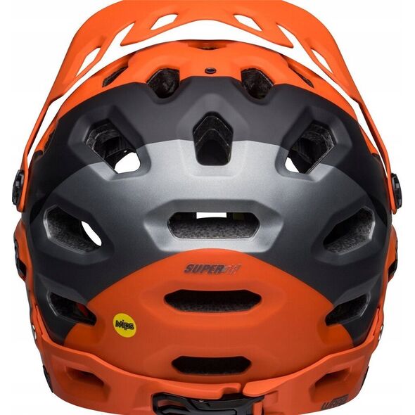 Bell Kask full face BELL SUPER 3R MIPS matte orange black roz. S (52–56 cm) (NEW)