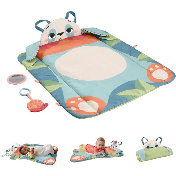 Mattel Fisher-Price Rolli-Roll Panda Play Mat