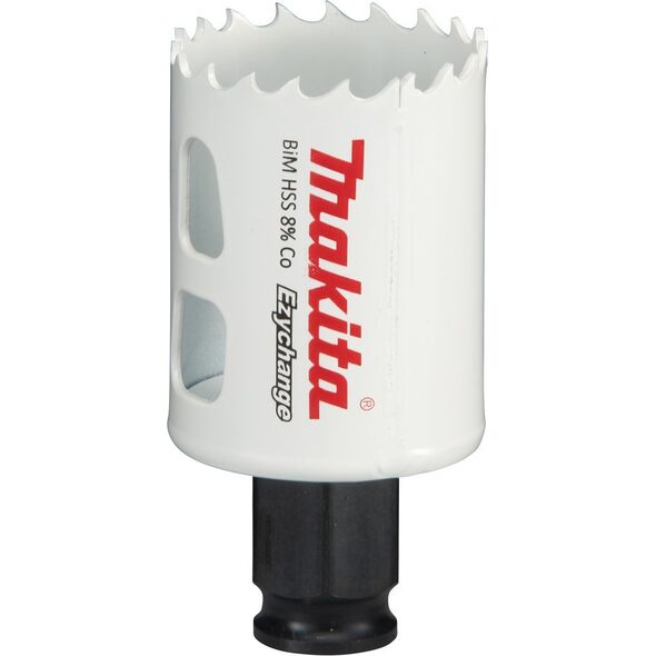 Makita MAKITA HOLE SAW BIM HSS-Co 8% 38mm EZYCHANGE ΜΕΤΑΛΛΟ, ΑΤΣΑΛΙ, ALU, ΞΥΛΟ, PVC