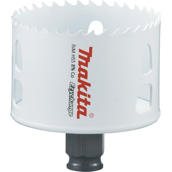 Ποτηροτρύπανο MAKITA BIM HSS-Co 8% 70mm EZYCHANGE ΜΕΤΑΛΛΟ, ΧΑΛΥΒΑΣ, ΑΛΟΥΜΙΝΙΟ, ΞΥΛΟ, PVC