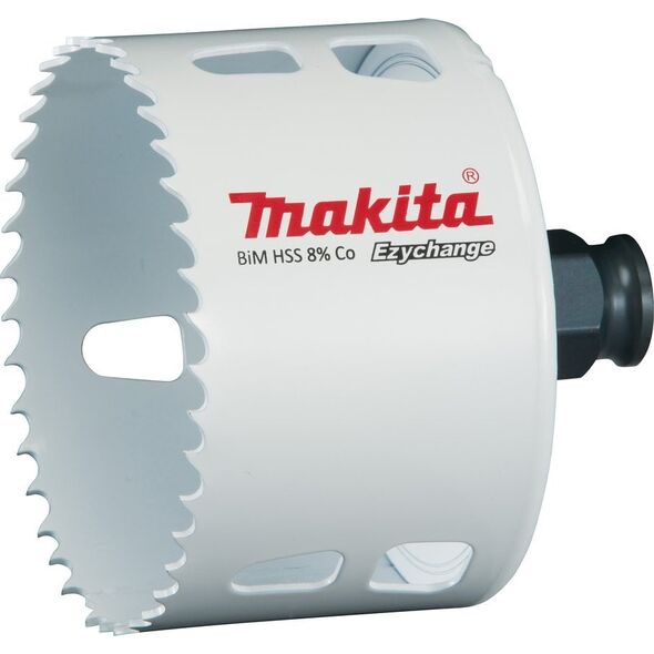 MAKITA MAKITA OTWORNICA BIM HSS-Co 8% 76mm EZYCHANGE ΜΕΤΑΛΛΟ, ΧΑΛΥΒΑΣ, ΑΛΟΥΜΙΝΙΟ, ΞΥΛΟ, PVC