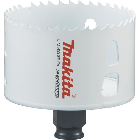 MAKITA MAKITA OTWORNICA BIM HSS-Co 8% 76mm EZYCHANGE ΜΕΤΑΛΛΟ, ΧΑΛΥΒΑΣ, ΑΛΟΥΜΙΝΙΟ, ΞΥΛΟ, PVC