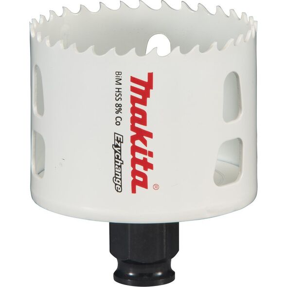 Πριόνι οπής MAKITA BIM HSS-Co 8% 64mm EZYCHANGE ΜΕΤΑΛΛΟ, ΧΑΛΥΒΑΣ, ΑΛΟΥΜΙΝΙΟ, ΞΥΛΟ, PVC