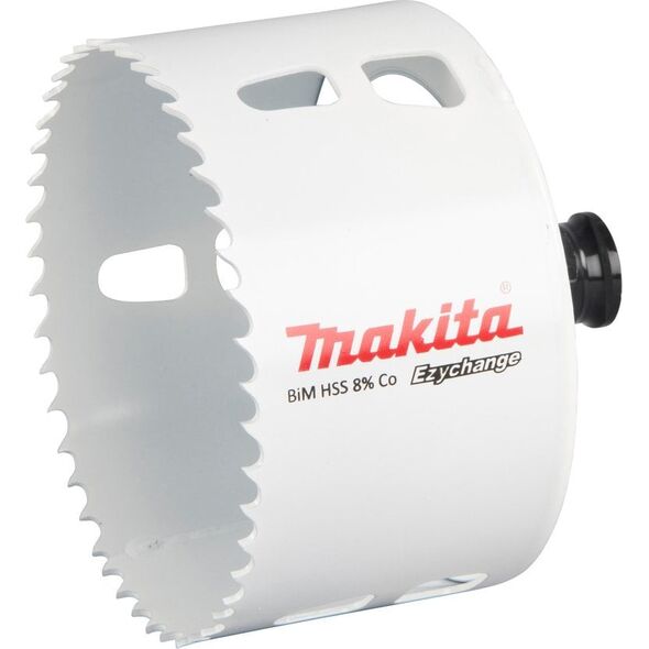 Ποτηροτρύπανο MAKITA BIM HSS-Co 8% 86mm EZYCHANGE ΜΕΤΑΛΛΟ, ΧΑΛΥΒΑΣ, ΑΛΟΥΜΙΝΙΟ, ΞΥΛΟ, PVC