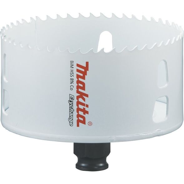 MAKITA MAKITA OTWORNICA BIM HSS-Co 8% 95mm EZYCHANGE ΜΕΤΑΛΛΟ, ΧΑΛΥΒΑΣ, ΑΛΟΥΜΙΝΙΟ, ΞΥΛΟ, PVC