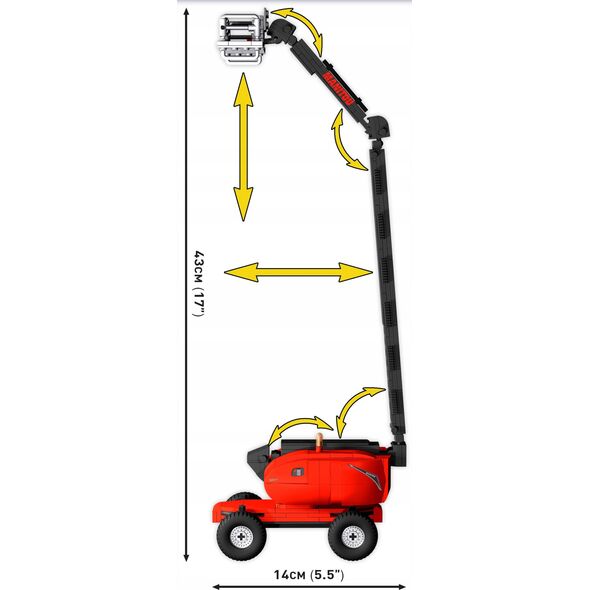 Cobi COBI 1683 Manitou 280 TJ 347 klocków