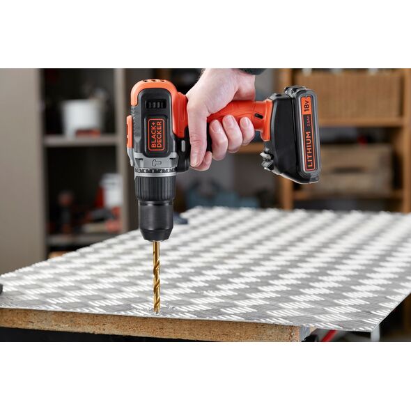 Wiertarko-wkrętarka Black&Decker Black+Decker CD003MEM2K-QW Akku-Hammer