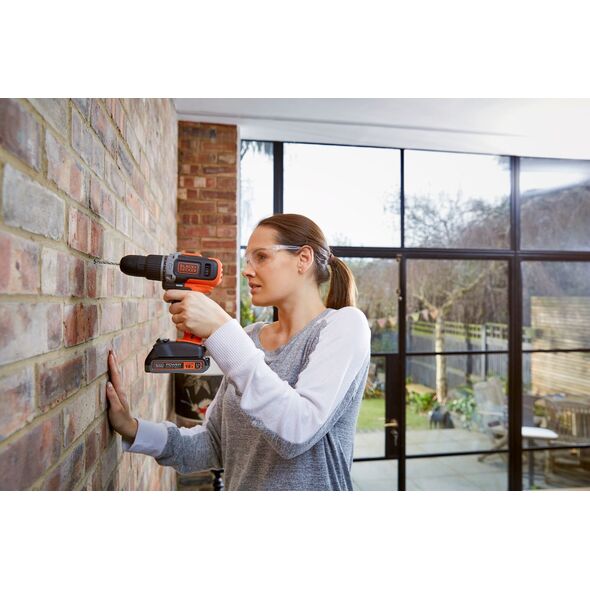 Wiertarko-wkrętarka Black&Decker Black+Decker CD003MEM2K-QW Akku-Hammer