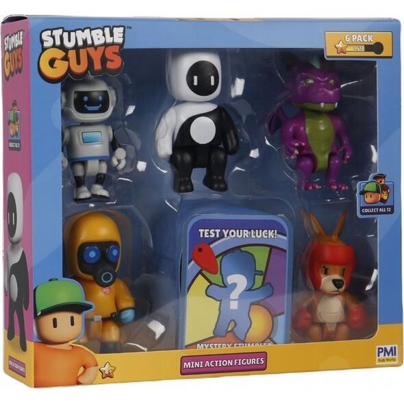 Figurka P.M.I STUMBLE GUYS S2 MINI ACTION FIGURES - 6 PACK DELUXE BOX VER.B