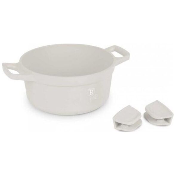 GARNEK TYTANOWY Z POKRYWĄ 24cm BERLINGER HAUS BH-7787 SAHARA
