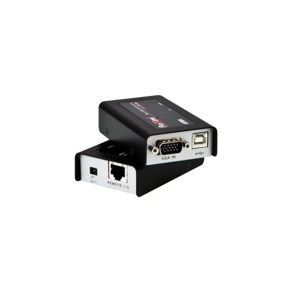 Adapter AV Aten D-Sub (VGA) - D-Sub (VGA) czarny (CE100-A7-G)