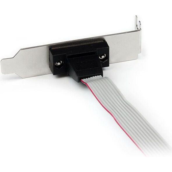 StarTech DB-9 - IDC-10, 0.4m, Szary (PLATE9M16LP)