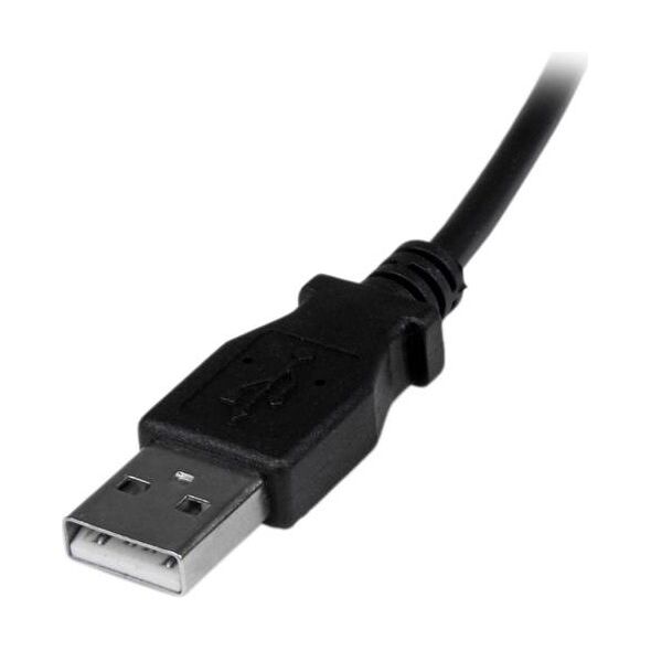 Kabel USB StarTech USB-A - microUSB 2 m Czarny (USBAUB2MD)