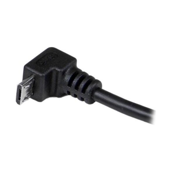 Kabel USB StarTech USB-A - microUSB 2 m Czarny (USBAUB2MD)