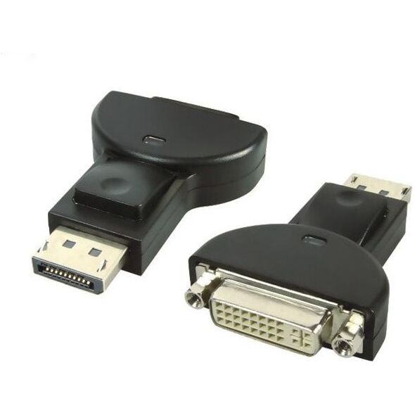 Adapter AV JJ Computer DisplayPort - DVI-D czarny (AVA120)