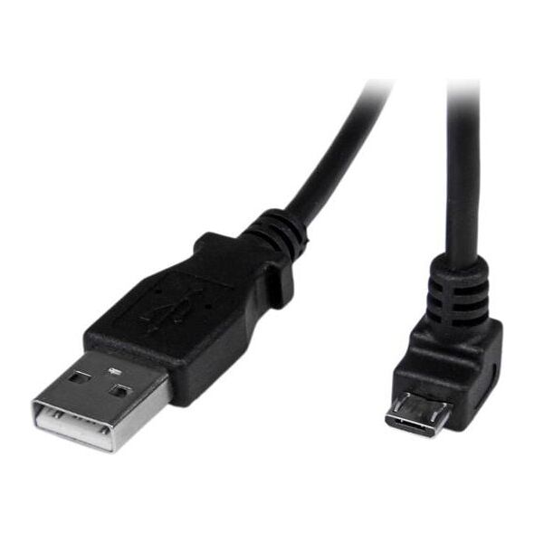 Kabel USB StarTech USB-A - microUSB 2 m Czarny (USBAUB2MD)