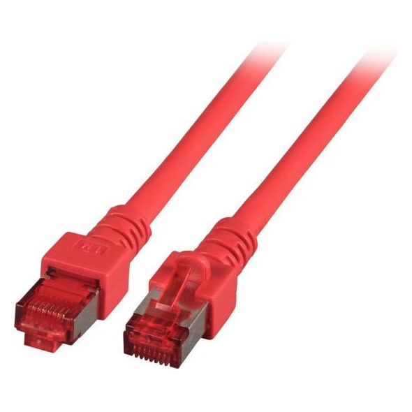 EFB Patchcord, Cat.6, S/FTP, PIMF, 5m, czerwony (K5512.5)