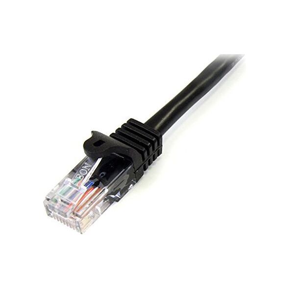 StarTech RJ-45/RJ-45 kat.5e U/UTP Czarny 5m (45PAT5MBK)