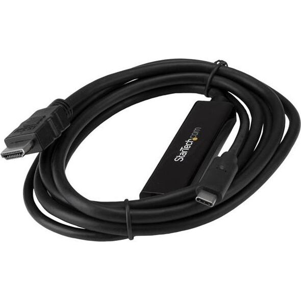 Kabel USB StarTech USB-C - HDMI 2 m Czarny (CDP2HDMM2MB)