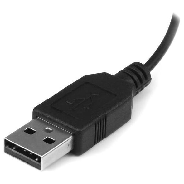 Adapter AV StarTech HDMI - DisplayPort + USB-A czarny (HD2DP)