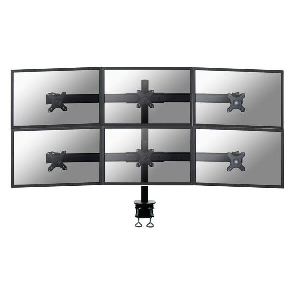 Neomounts Uchwyt biurkowy na 6 monitorów 19" - 27" (FPMA-D700D6)
