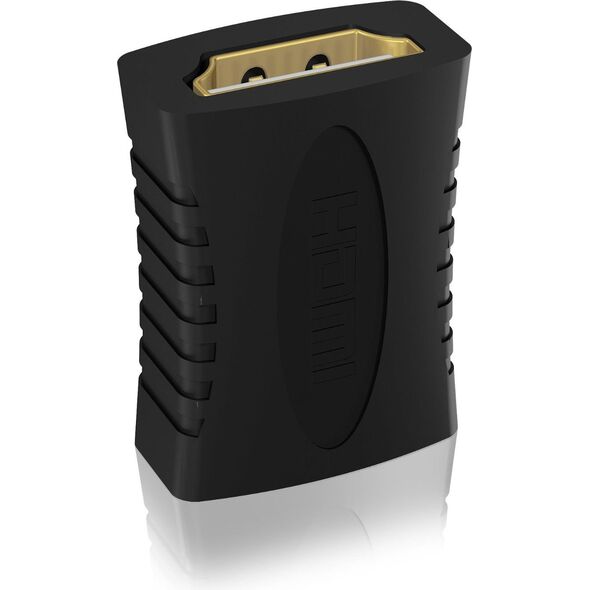 Adapter AV Icy Box HDMI - HDMI czarny (31604)
