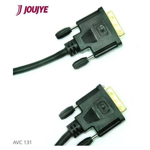 Kabel JJ Computer DVI-D - DVI-D 7.5m czarny (A 1938)