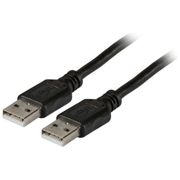 Kabel USB EFB USB-A - USB-A 3 m Czarny (K5253SW.3)