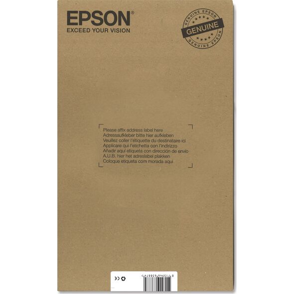 Tusz Epson Epson Multipack 29 EasyMail - 4 Pack - Black, Yellow, Cyan, Magenta - Original - Blister - Ink Cartridge - for Expression Home XP-235, 245, 247, 332, 335, 342, 345, 432, 435, 442, 445 ( C13T29864511)