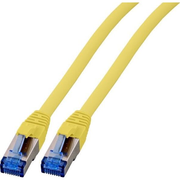 EFB RJ45 Patch Cable S/FTP, Cat.6A,Cat.7 RohCable TPE superflex, 20m, yellow (K5525FGE.20)