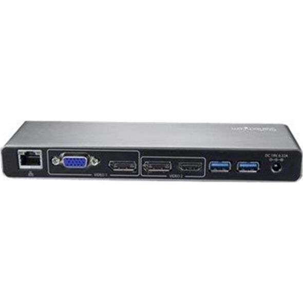 Stacja/replikator StarTech Triple 4K Dock USB-C (DK30CH2DEPUE)