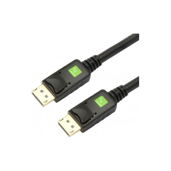 Kabel Techly DisplayPort - DisplayPort 0.5m czarny (ICOC-DSP-A-005)
