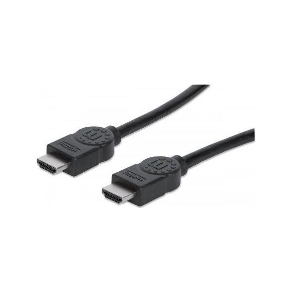 Kabel Manhattan HDMI - HDMI 1m czarny (354097)