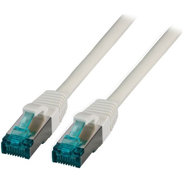 EFB EFB RJ45 Patchkabel S/FTP, Cat.6A, LSZH, 0,25m, grau