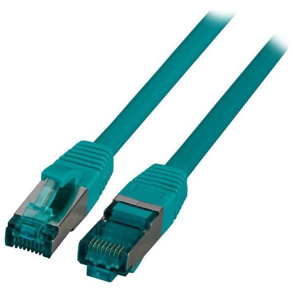 EFB EFB RJ45 Patchkabel S/FTP, Cat.6A, LSZH, 0,25m, grün