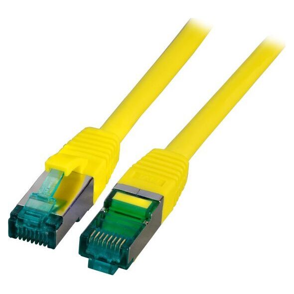 EFB EFB RJ45 Patchkabel S/FTP, Cat.6A, LSZH, 10m, gelb