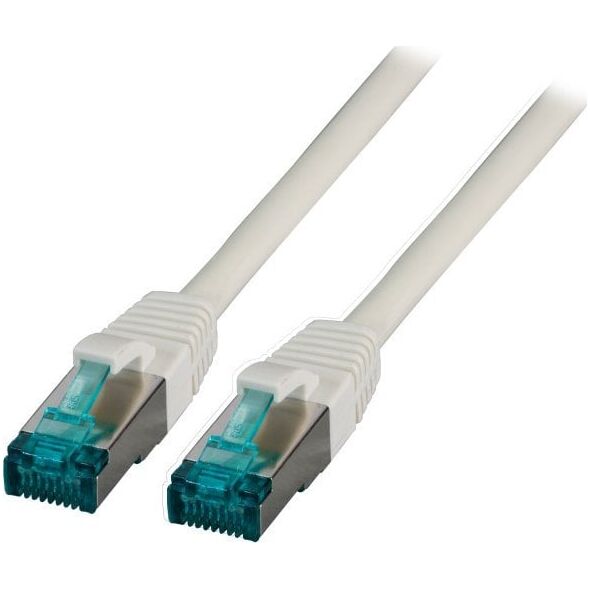 EFB EFB RJ45 Patchkabel S/FTP, Cat.6A, LSZH, 15m, grau
