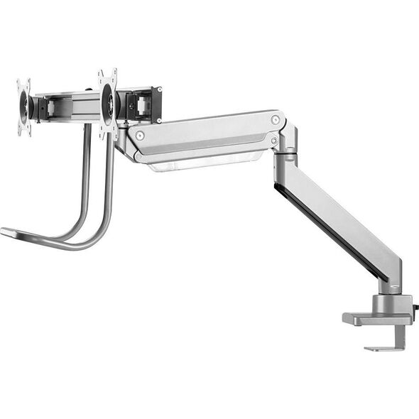 Neomounts Uchwyt biurkowy na 2 monitory 10" - 32" (NM-D775DXSILVER)