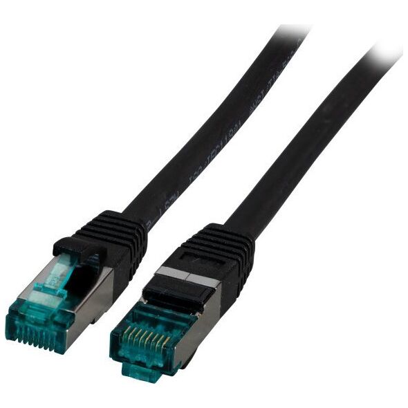 EFB EFB RJ45 Patchkabel S/FTP, Cat.6A, LSZH, 5m, schwarz