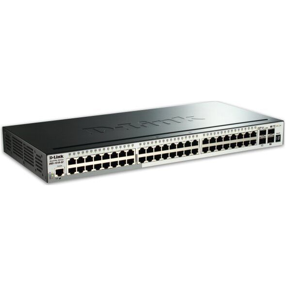 Switch D-Link 52-Port Gigabit Stackable Smart Managed Switch including 4 10G SFP+