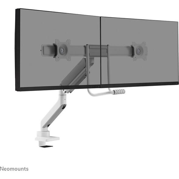 Neomounts Uchwyt biurkowy na 2 monitory 17" - 32" (DS75-450WH2)