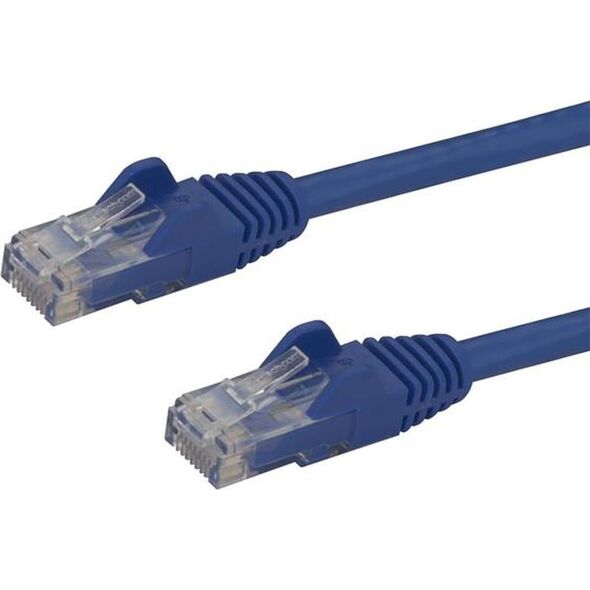 StarTech STARTECH.COM 1,5m CAT6 Kabel - blaues CAT6-Patchkabel - Snagless-RJ45 - 24 AWG Kupferdraht - LAN - Ethernet N6PATC150CMBL