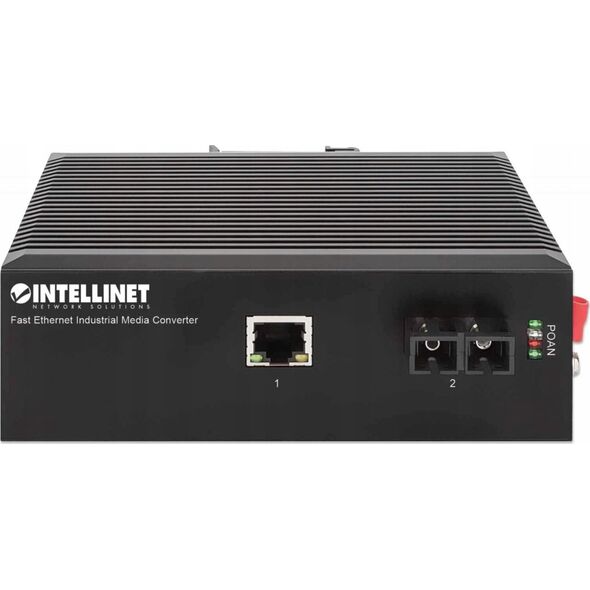 Konwerter światłowodowy Intellinet Network Solutions INTELLINET Industrie Medienkonverter SC Singlemode 20km IP40