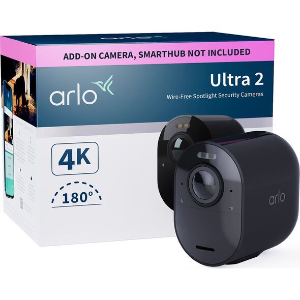 Kamera IP Arlo Arlo Ultra 2 black (VMC5040B-200EUS) - 40-50-2414