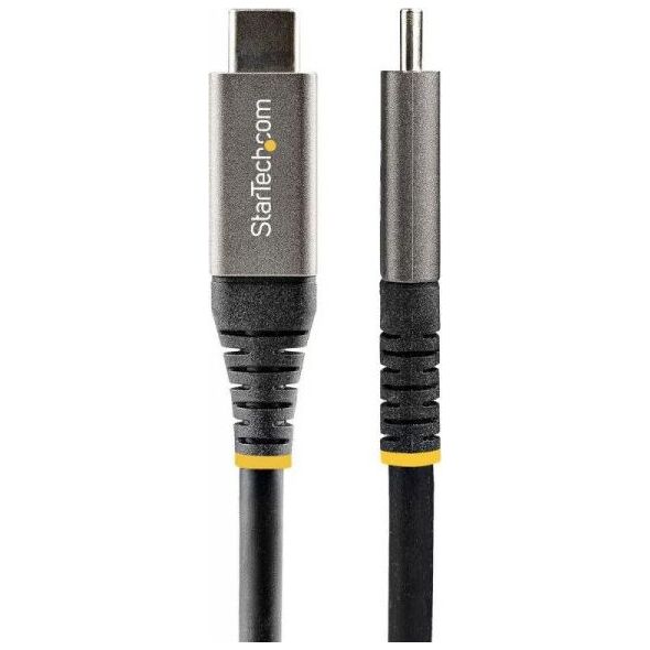 Kabel USB StarTech USB-C - USB-C 1 m Czarno-szary (USB31CCV1M)