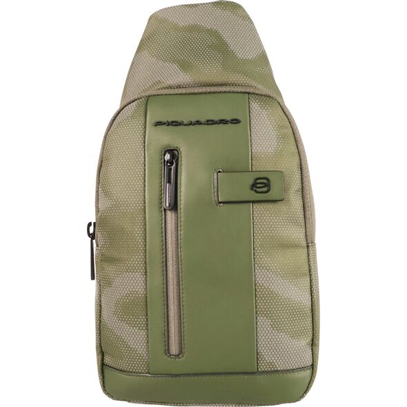 Piquadro Piquadro, Brief 2, Nylon, Backpack, Green, Laptop And iPad Compartment, For Men, 20 x 37.5 x 7.5 cm For Men